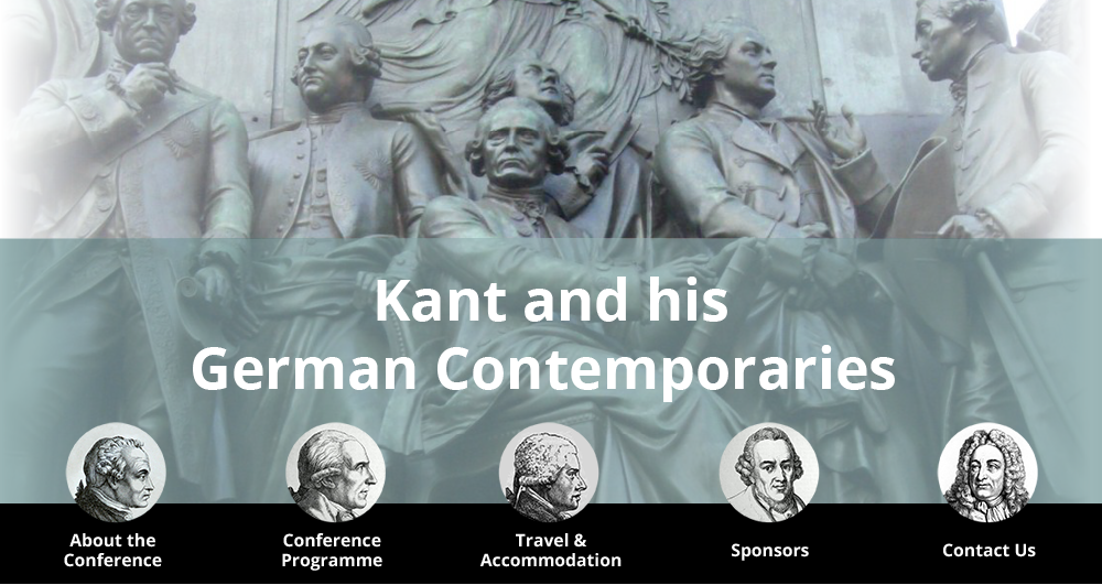 Kant and his German Contemporaries International Conference 2014