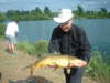 Michael G. with his first carp.