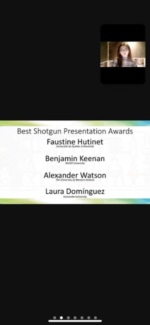 Alex wins shotgun presentation.