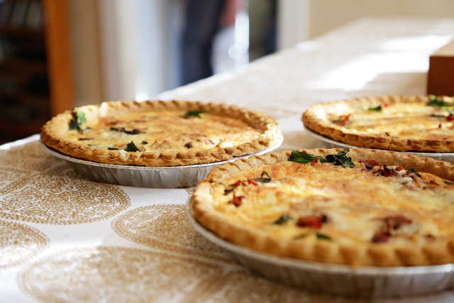 Surprise quiche