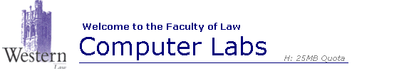 Computer Lab Banner