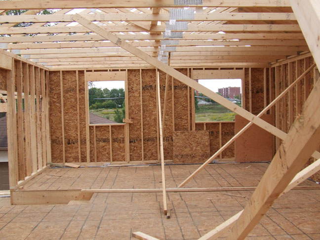 rear bedroom window and bath