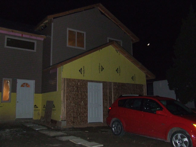 outside of the house