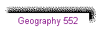Geography 552