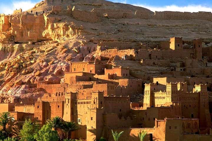 Scenery on Atlas Mountains and Three Valleys and Waterfalls Tour