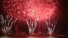 red and white fireworks display, blenheim ontario