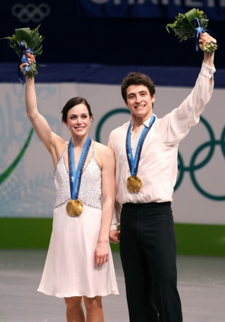 Tessa Virtue and Scott Moir