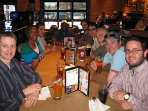 Dave's farewell lunch