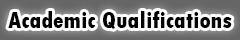 academic qualifications