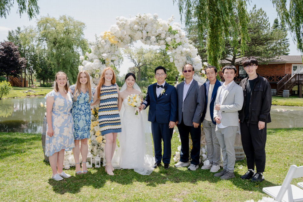 Tianyu Wei and Minjoo Kim Wedding